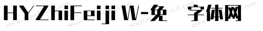 HYZhiFeiji W字体转换